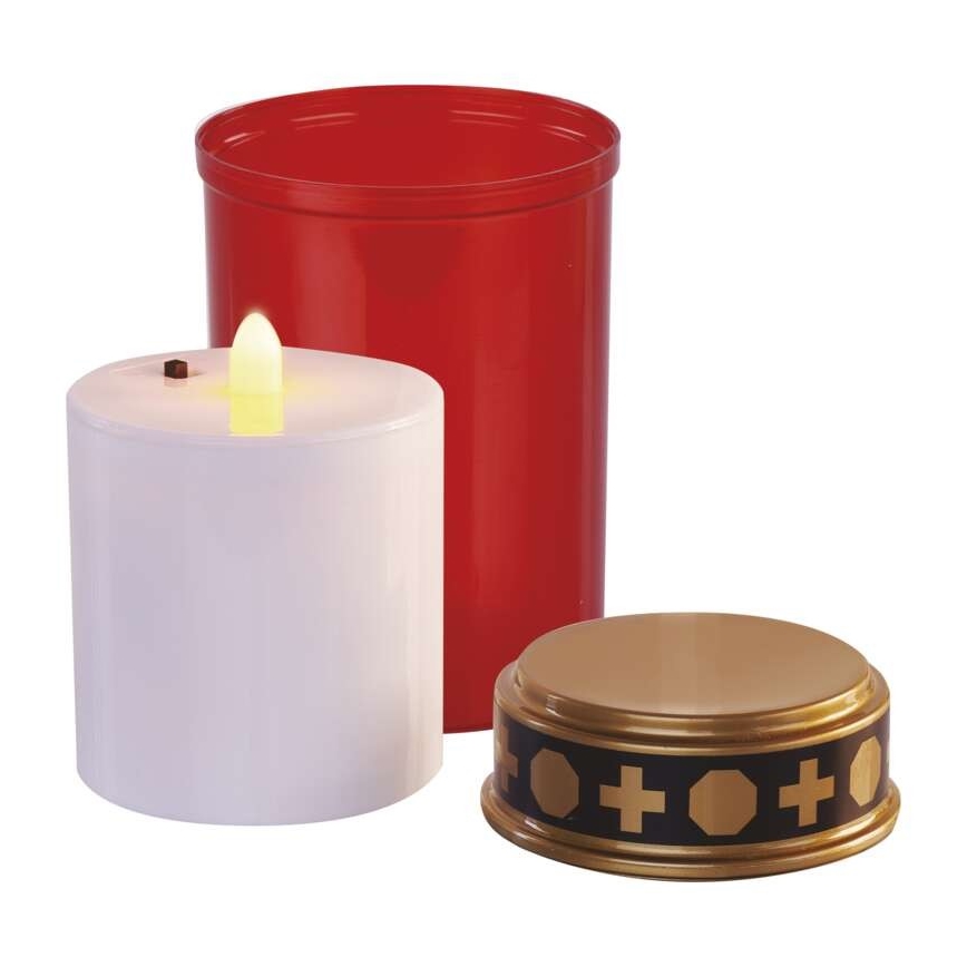 LED väline dekoratsioon LED/2xC IP44 punane