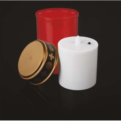 LED väline dekoratsioon LED/2xC IP44 punane