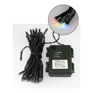 LED väline valguskett 10,8m 100xLED/2 režiimi 10,8m IP44 mitmevärviline