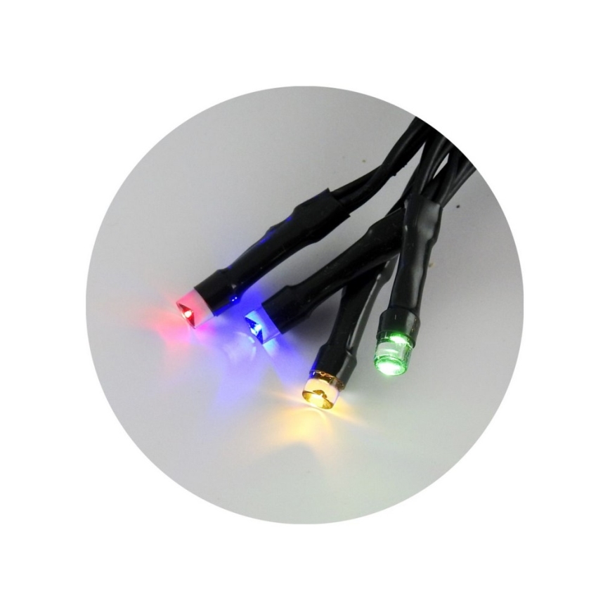 LED väline valguskett 10,8m 100xLED/2 režiimi 10,8m IP44 mitmevärviline