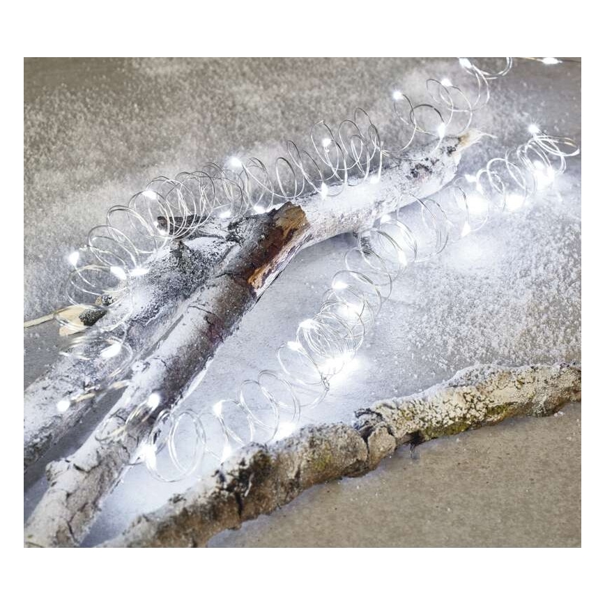 LED väline valguskett 100xLED/15m IP44 külmvalge