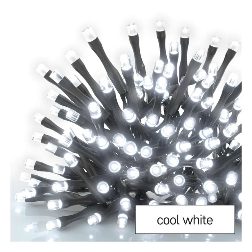 LED väline valguskett 100xLED/2,5x0,9m IP44 külm valge