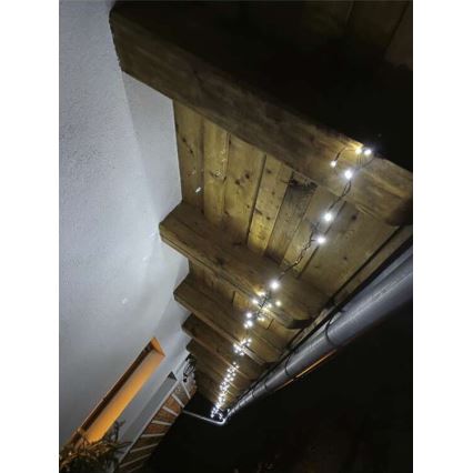 LED  väline valguskett 120xLED/17m IP44 külmvalge
