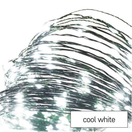 LED väline valguskett 75xLED/12,5m IP44 külmvalge