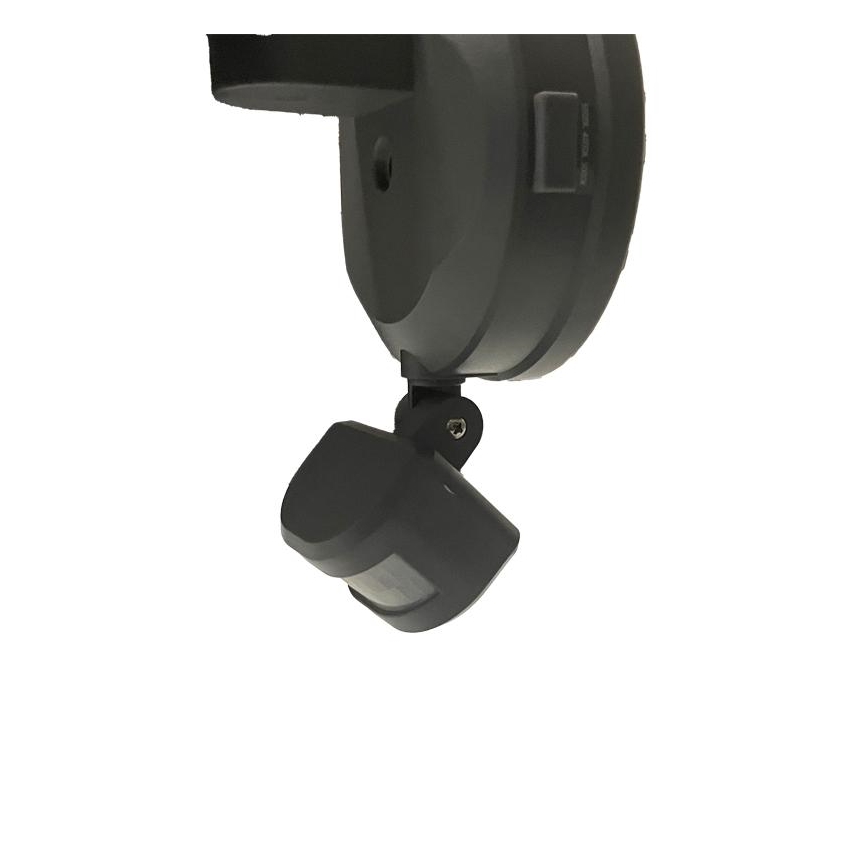 LED Väliprožektor anduriga LED/24W/230V 3000/4000/6000K IP54 antratsiit