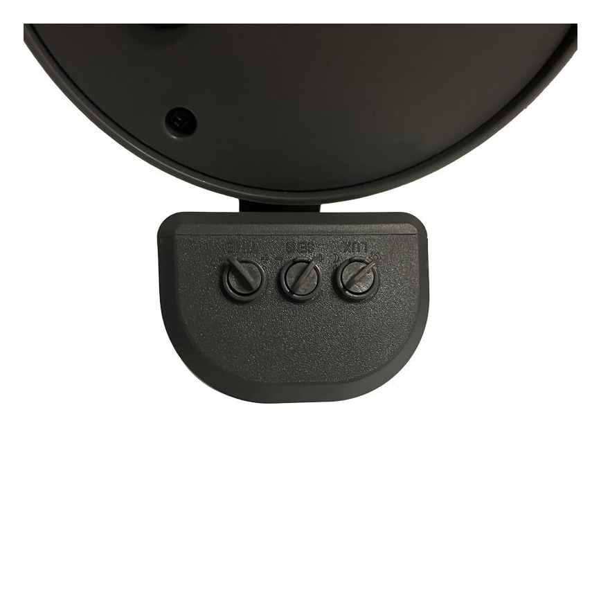 LED Väliprožektor anduriga LED/24W/230V 3000/4000/6000K IP54 antratsiit