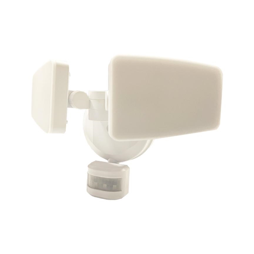 LED Väliprožektor anduriga LED/24W/230V 3000/4000/6000K IP54 valge