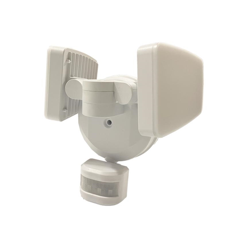 LED Väliprožektor anduriga LED/24W/230V 3000/4000/6000K IP54 valge