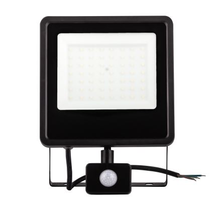 LED Väliprožektor anduriga LED/30W/230V 4000K IP65 must