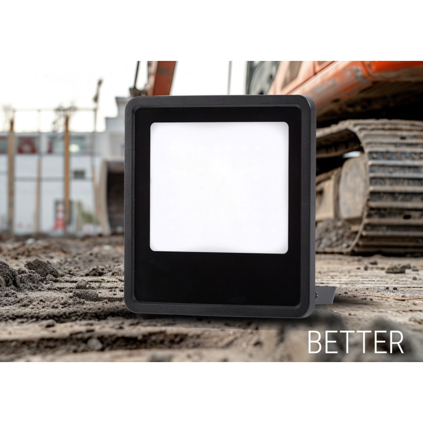 LED Väliprožektor LED/100W/230V 4000K IP65 must
