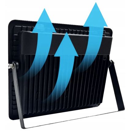 LED väliprožektor LED/100W/230V 4500K IP65 must