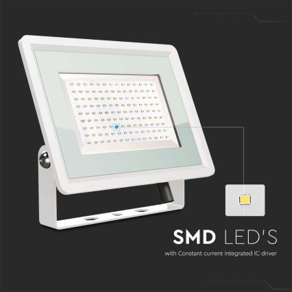 LED Väliprožektor LED/200W/230V 4000K IP65 valge