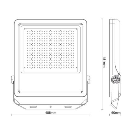 LED Väliprožektor PROFI PLUS LED/300W/230V 5000K IP66