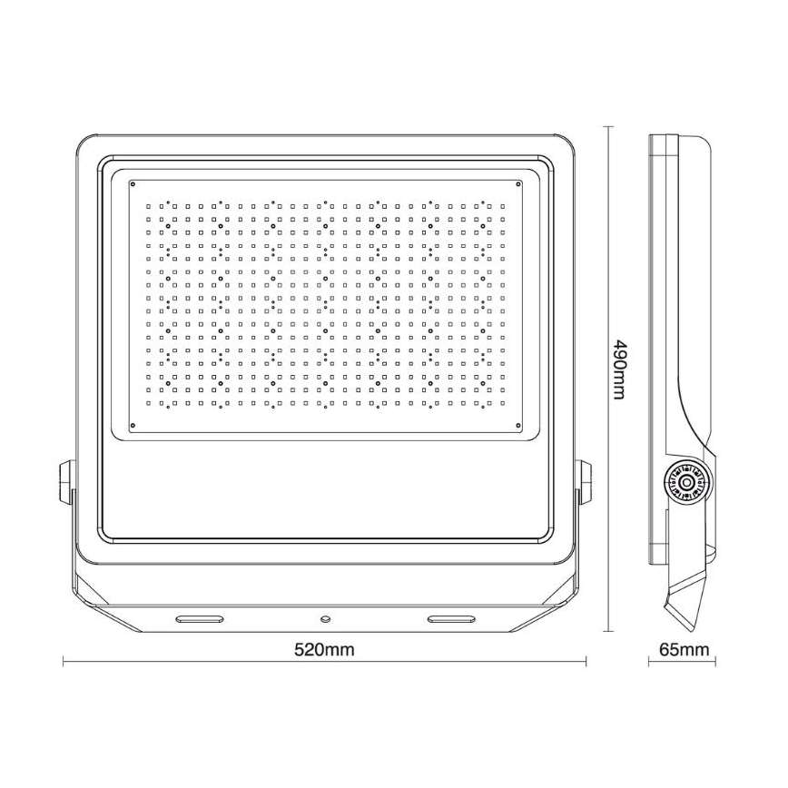 LED Väliprožektor PROFI PLUS LED/400W/230V 5000K IP66