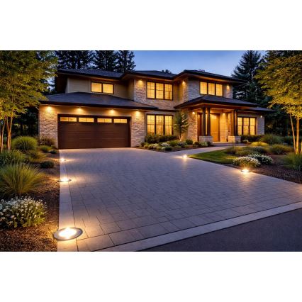 LED välis-maapinnavalgusti PELIA LED/30W/230V 4000K IP68 hõbedane