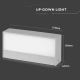 LED Väliseinavalgusti 1xLED/9W/230V IP65 3000K