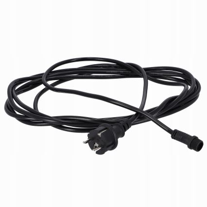 LED väliseks kasutamiseks mõeldud dekoratiivne valgusketi 20xE27/1W/230V 11,44 m IP44 must