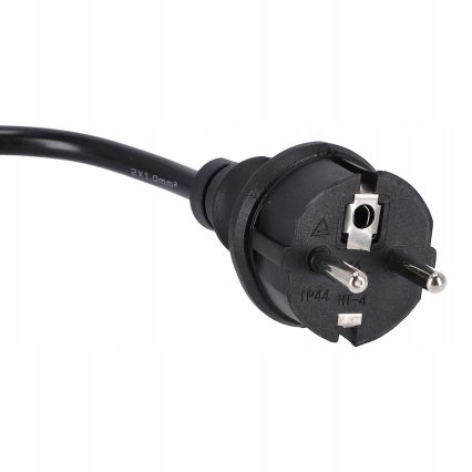 LED väliseks kasutamiseks mõeldud dekoratiivne valgusketi 20xE27/1W/230V 11,44 m IP44 must