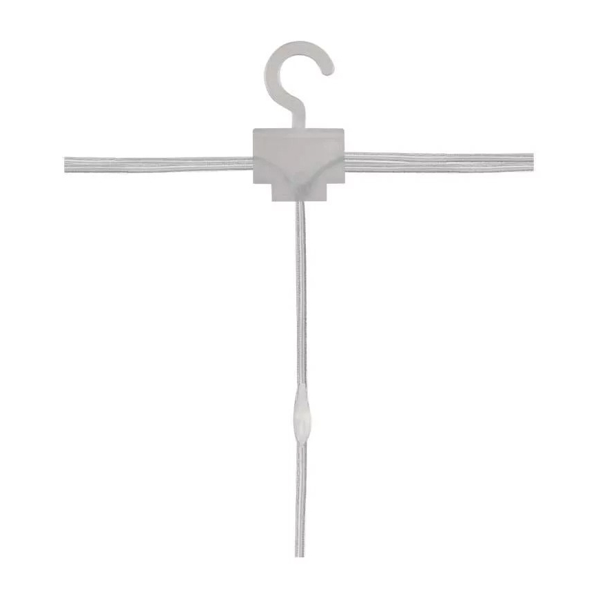 LED välisjõulukaunistuste valgusketi 300xLED/8 funktsiooniga 5,9 m IP44 soe valge