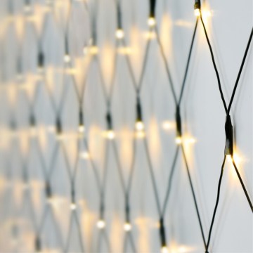 LED väliskasutuseks mõeldud jõulukardin 320xLED/230V 3x1,5 m IP44 soe valge