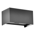 LED välisseinalamp LED/24W/230V 4000K IP65 antratsiit