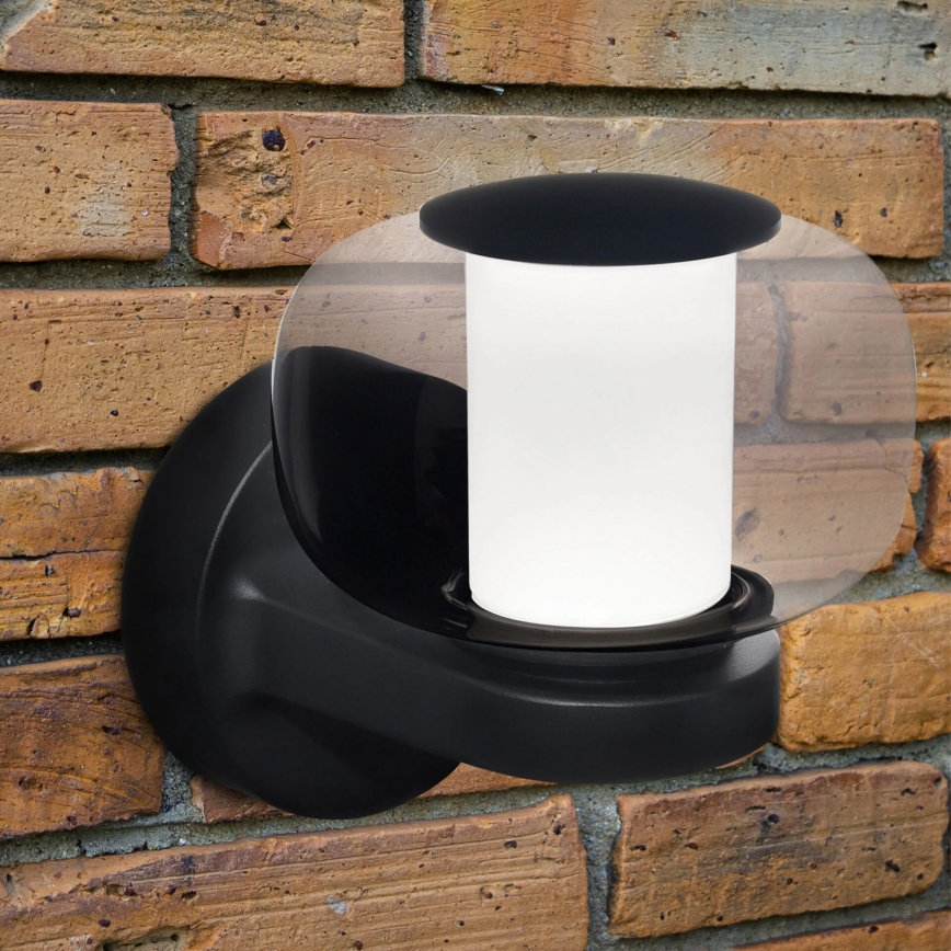 LED välisseinalamp MALAGA LED/12W/230V IP44 must