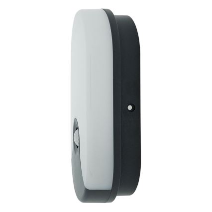 LED välisseinale kinnitatav seinavalgusti liikumisanduriga LED/18W/230V IP44 antratsiit