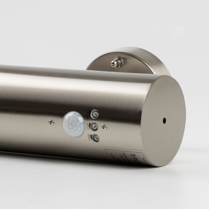 LED välisseinavalgusti liikumisanduriga 1xGU10/5W/230V IP44 mattkroom