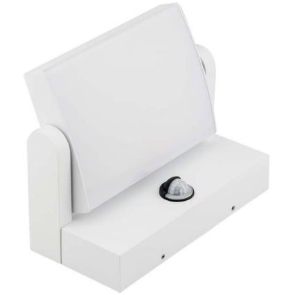 LED-välisseinavalgusti anduriga LED/17W/230V 4000K IP65 valge
