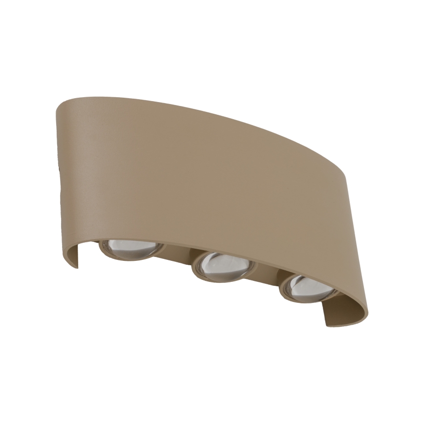 LED välisseinavalgusti ARROW LED/6W/230V IP54 beež