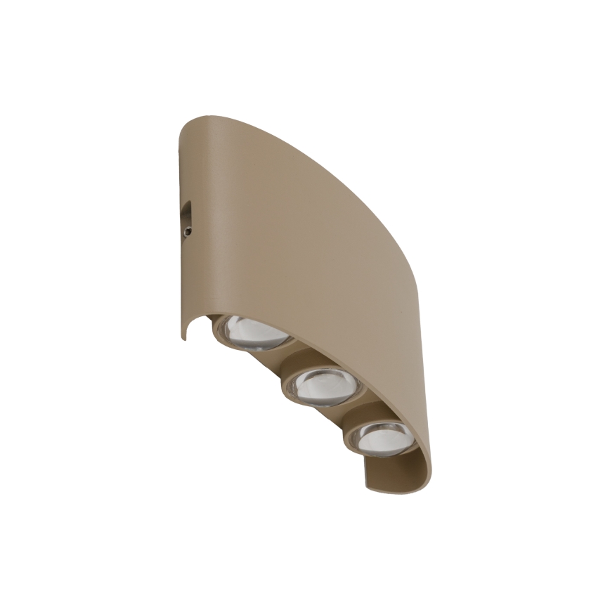LED välisseinavalgusti ARROW LED/6W/230V IP54 beež