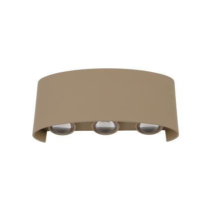 LED välisseinavalgusti ARROW LED/6W/230V IP54 beež