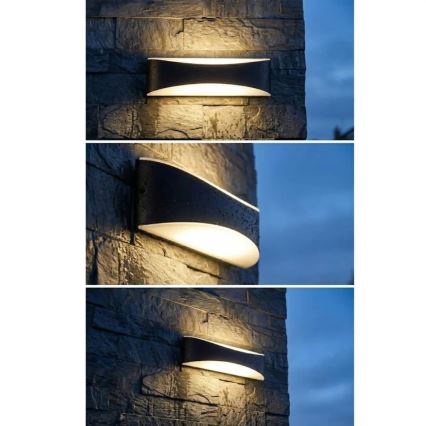 LED välisseinavalgusti LED/10W/230V IP65 must