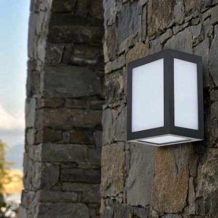 LED välisseinavalgusti LED/12W/230V 3000K IP65 must