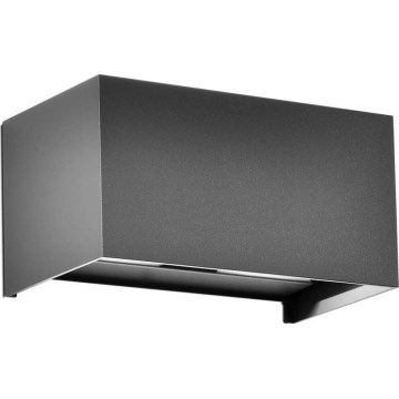 LED välisseinavalgusti LED/24W/230V 3000K IP65 antratsiit