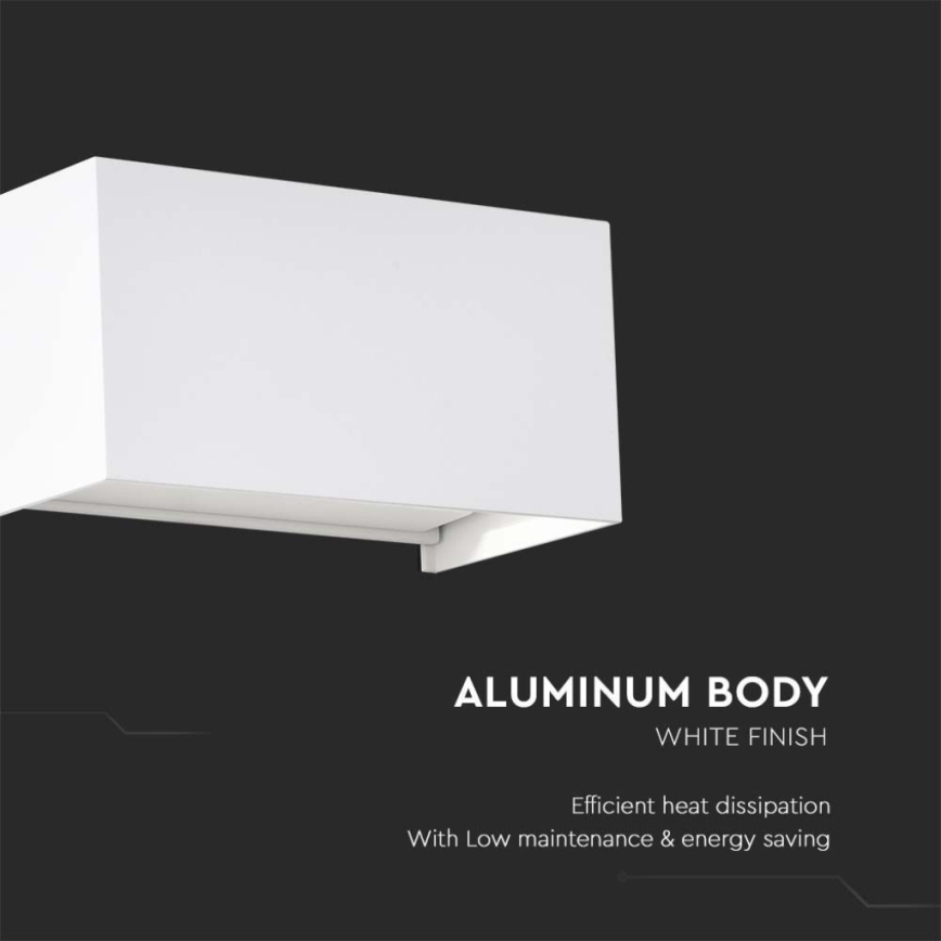 LED välisseinavalgusti LED/24W/230V 4000K IP65 valge