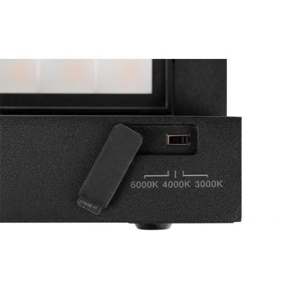 LED Välisseinavalgusti LED/36W/230V 3000/4000/6500K IP54 must