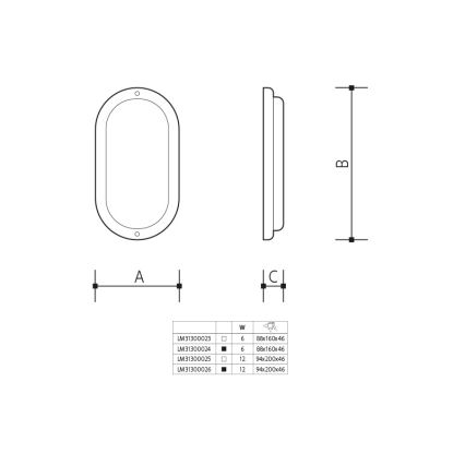 LED-välisseinavalgusti LED/6W/230V IP54 valge