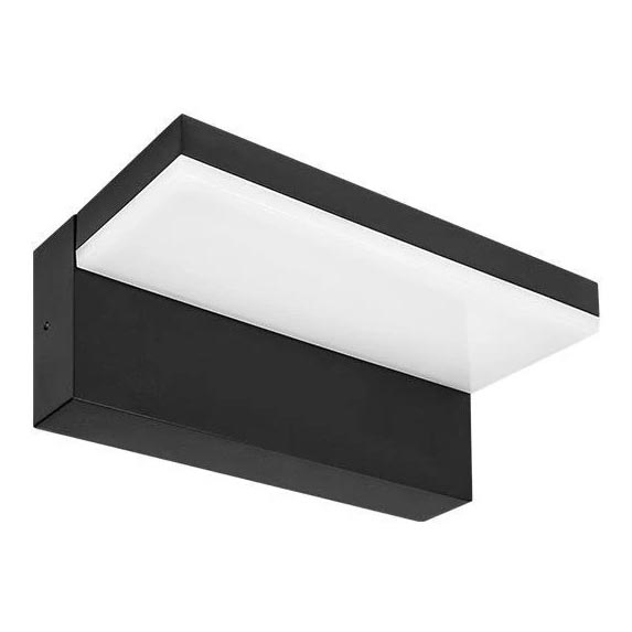 LED välisseinavalgusti LED/9W/230V 4000K IP44 must