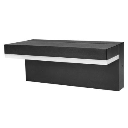 LED välisseinavalgusti LED/9W/230V 4000K IP44 must