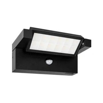 LED-välisseinavalgusti liikumis- ja hämarusanduriga LED/20W/230V 3000/4000/6500K IP54 must