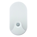 LED-välisseinavalgusti liikumisanduriga, 18 W, 230 V, IP44, valge
