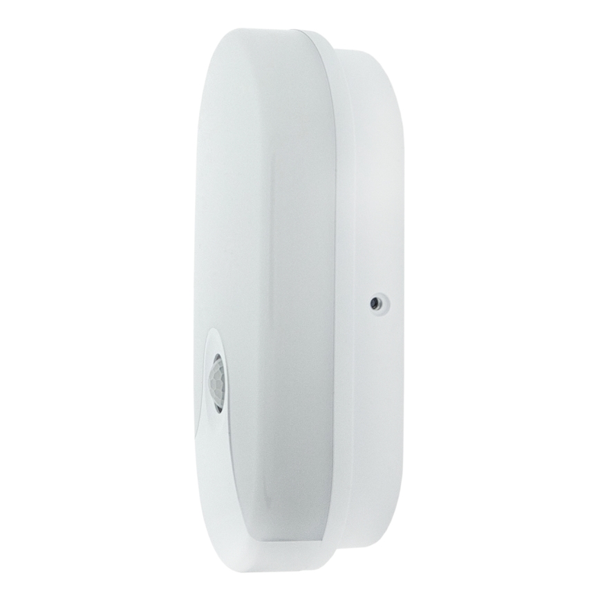 LED-välisseinavalgusti liikumisanduriga, 18 W, 230 V, IP44, valge