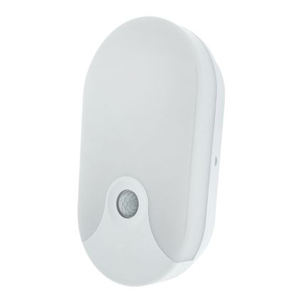 LED välisseinavalgusti liikumisanduriga LED/18W/230V IP44 antratsiit