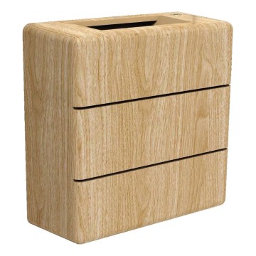 LED välisseinavalgusti LUXLINE LED/6W/230V 3000K IP54 tamm