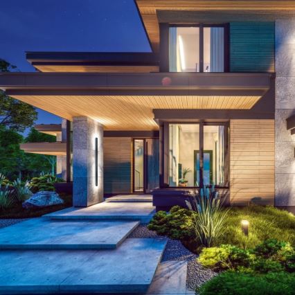 LED välisseinavalgusti MIRANA LED/25W/230V 4000K IP44 120 cm must