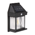 LED välisseinavalgusti päikesepaneeliga ja anduriga LED/1W/3,7V 1200 mAh IP65