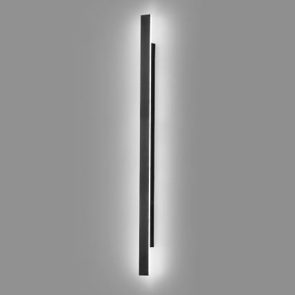 LED välisseinavalgusti WOW LED/20W/230V 3000/4000/6000K 120 cm IP54 must