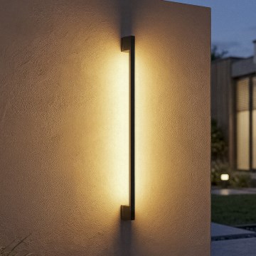 LED välisseinavalgusti YALTE LED/12W/230V 3000/4000/6500K 123 cm IP54 must