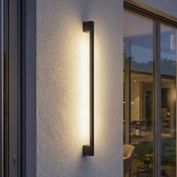 LED välisseinavalgusti YALTE LED/8,5W/230V 3000/4000/6500K 93 cm IP54 must